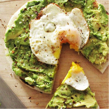 Avo Egg Gluten Free Pizza