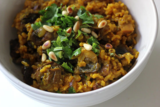 Tumeric-Spiced Mushroom Pilaf